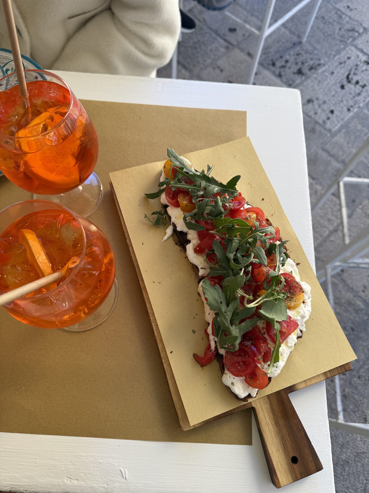 Lecce — bruschetta en spritz