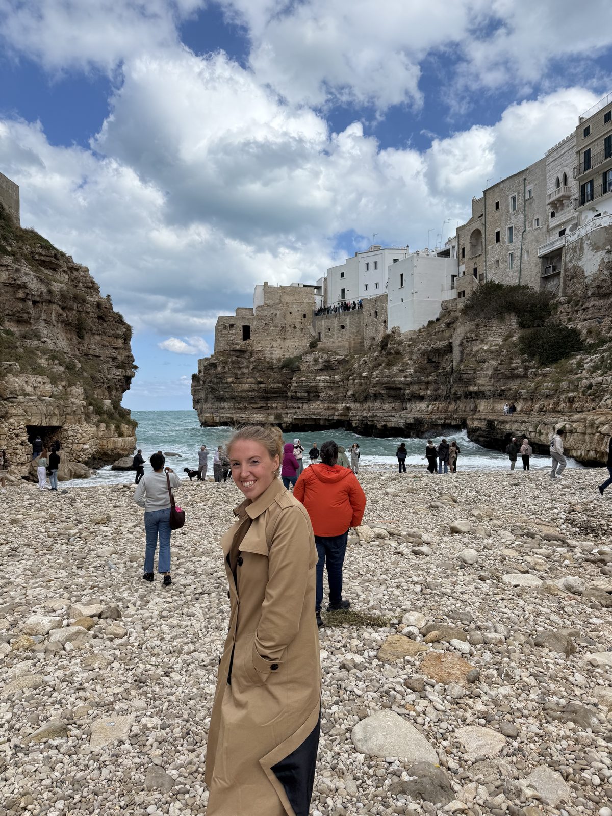 Polignano a Mare — de baai Lama Monachile